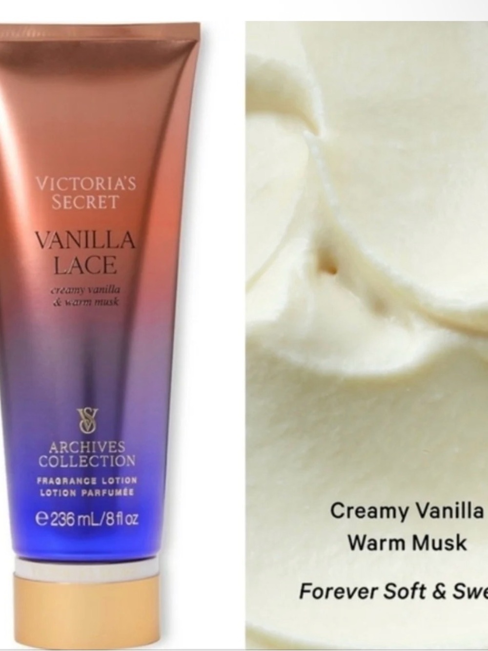Victoria's Secret Creamy Vanilla Body Cream — Cream